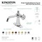 Kingston Brass SingleHandle Bathroom Faucet with Push PopUp, Brushed Nickel KSD3548CG - alternate 2
